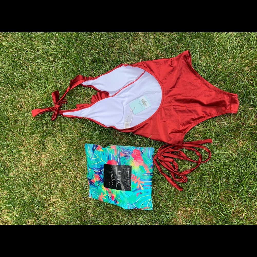 NWT Cupshe one piece swim suit. - Picture 3 of 4